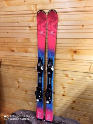 LYŽE SALOMON LUX JR 120CM